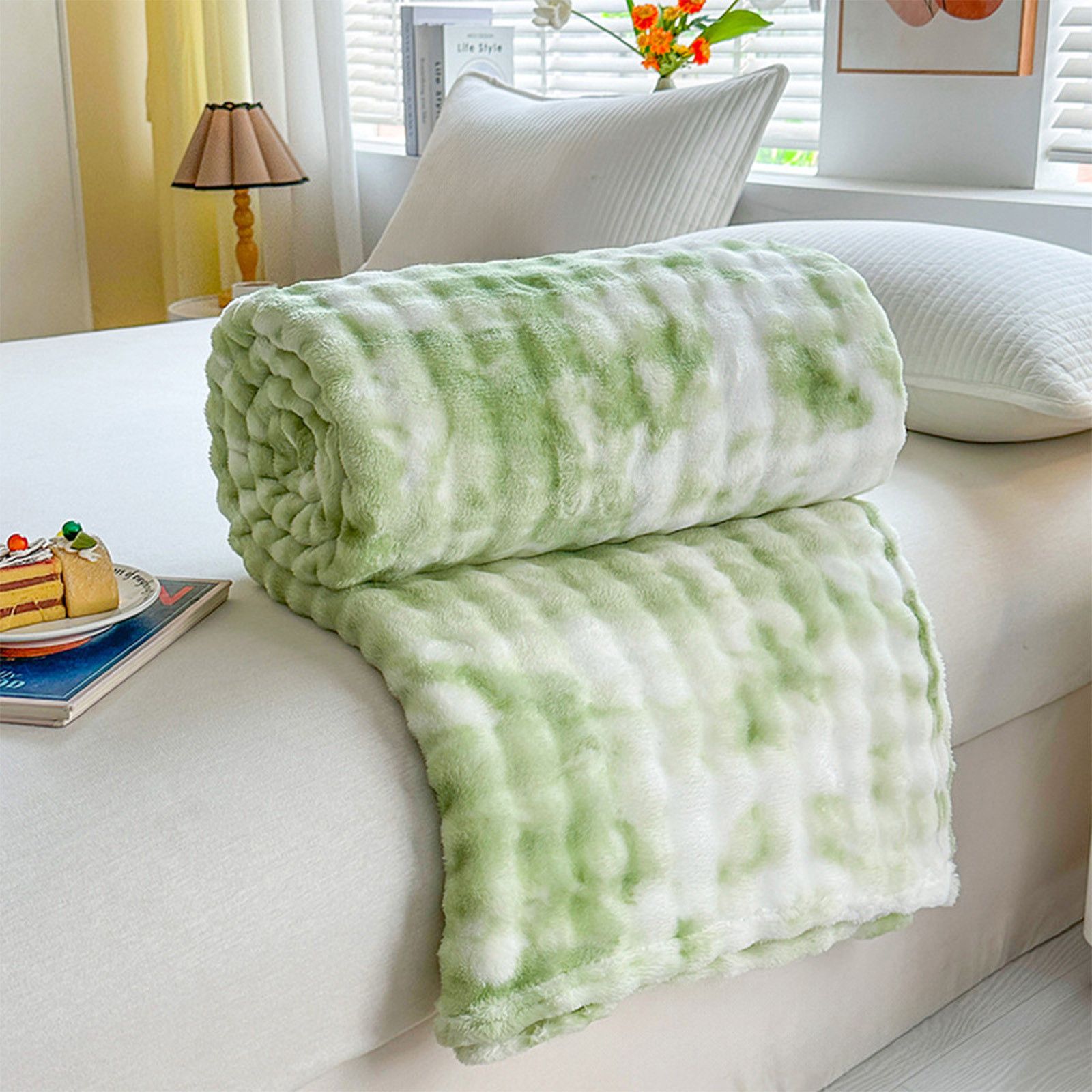 bubble flannel blanket