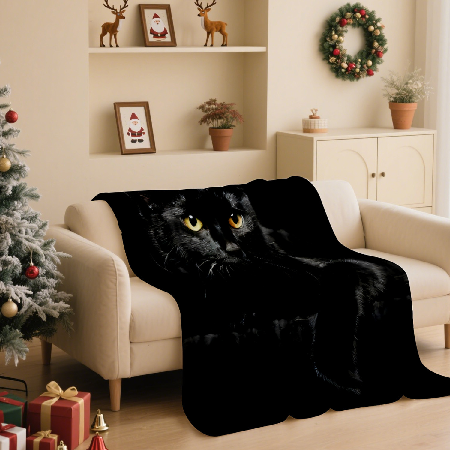 print flannel blanket