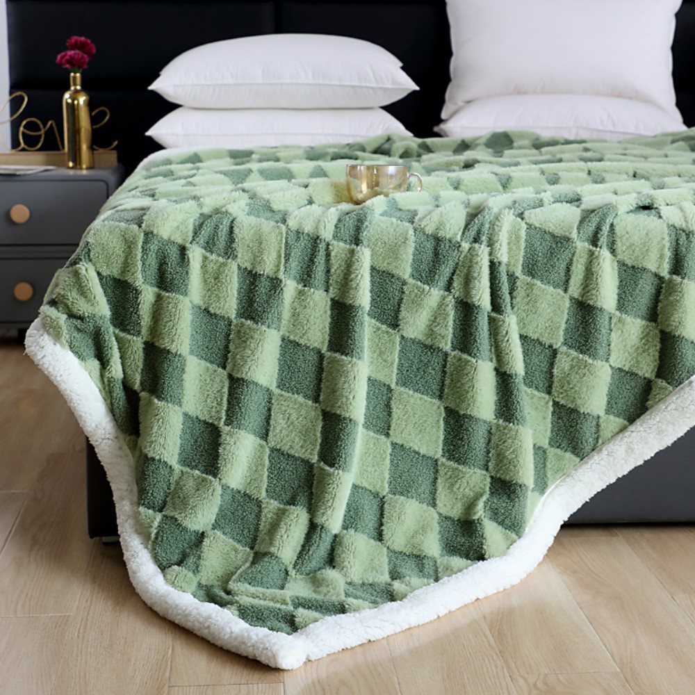 sherpa fleece blanket