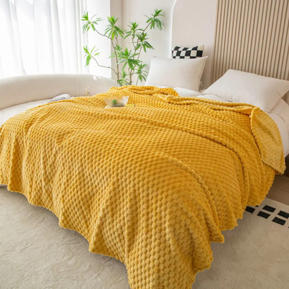jacquard flannel blanket