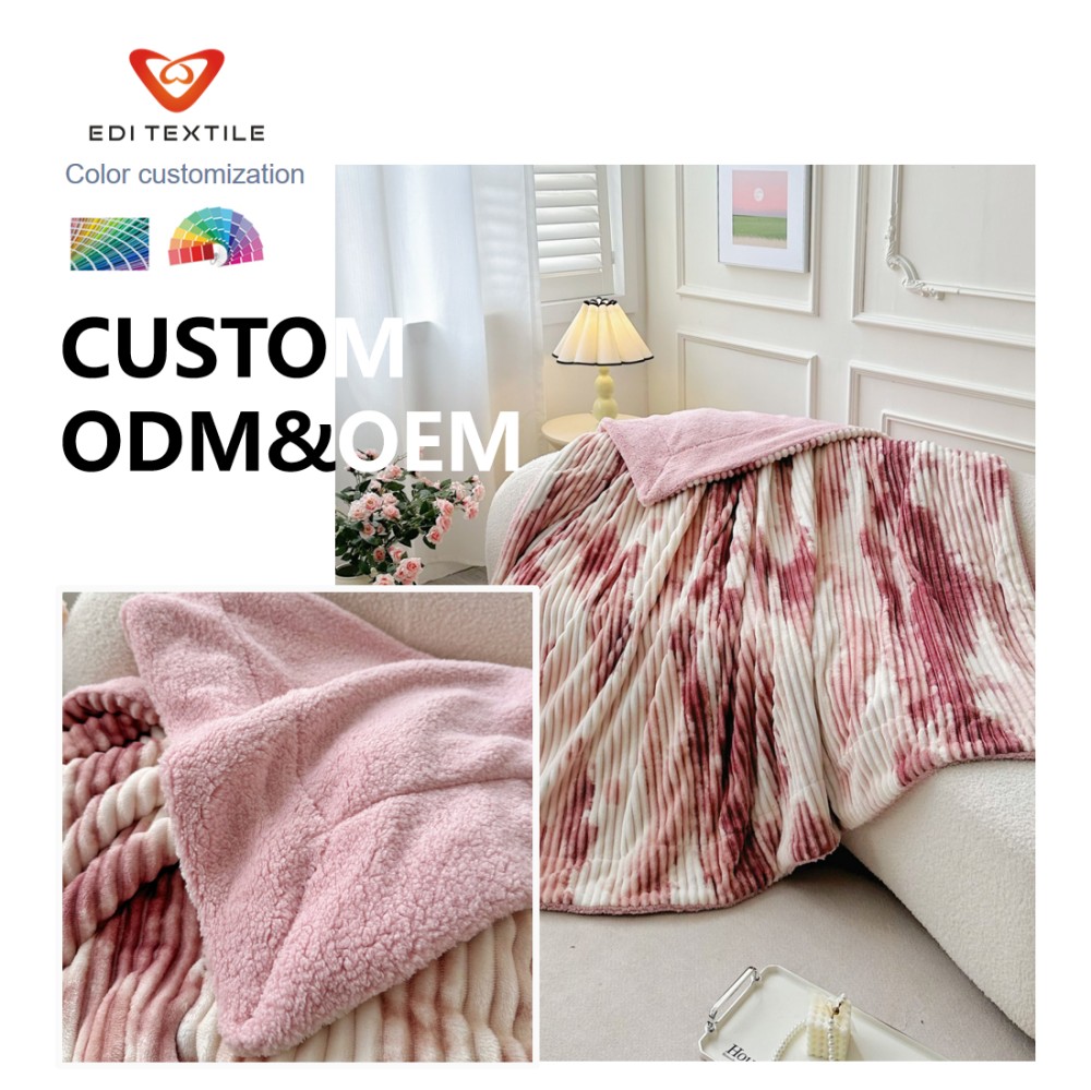 factory direct wholesale reversible dual layer 2 in 1 zipper pouch flannel travel blanket pillow for business trip long haul flight office nap camping road trip-5