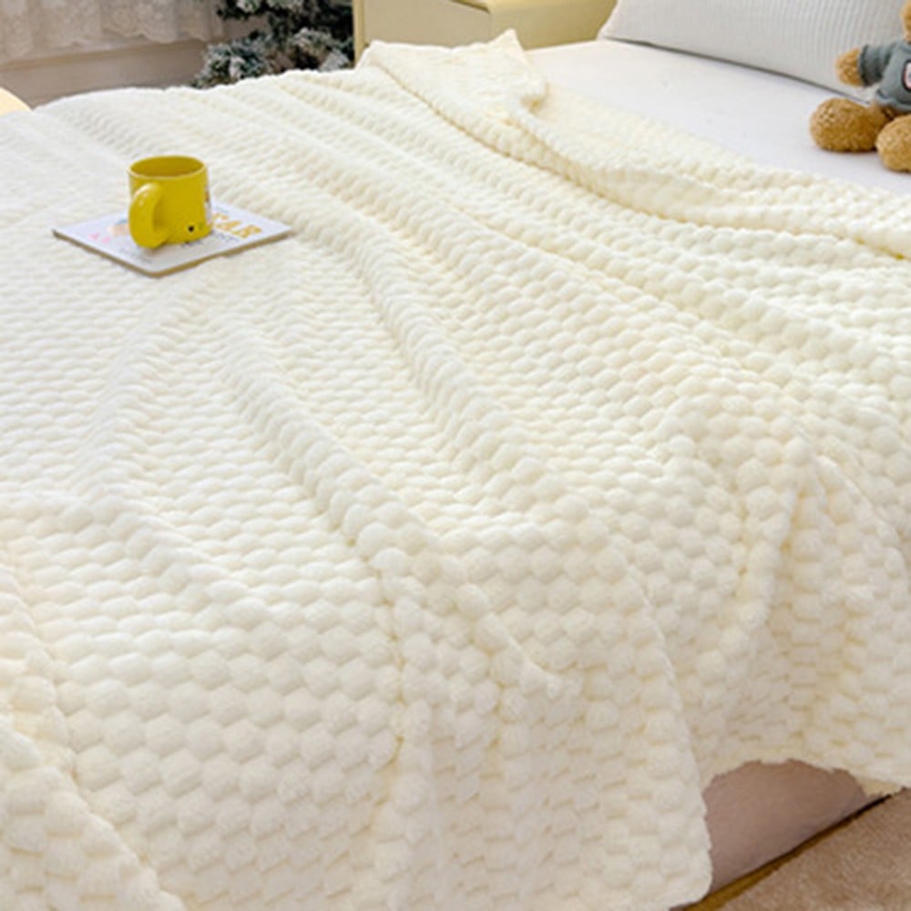 jacquard flannel blanket