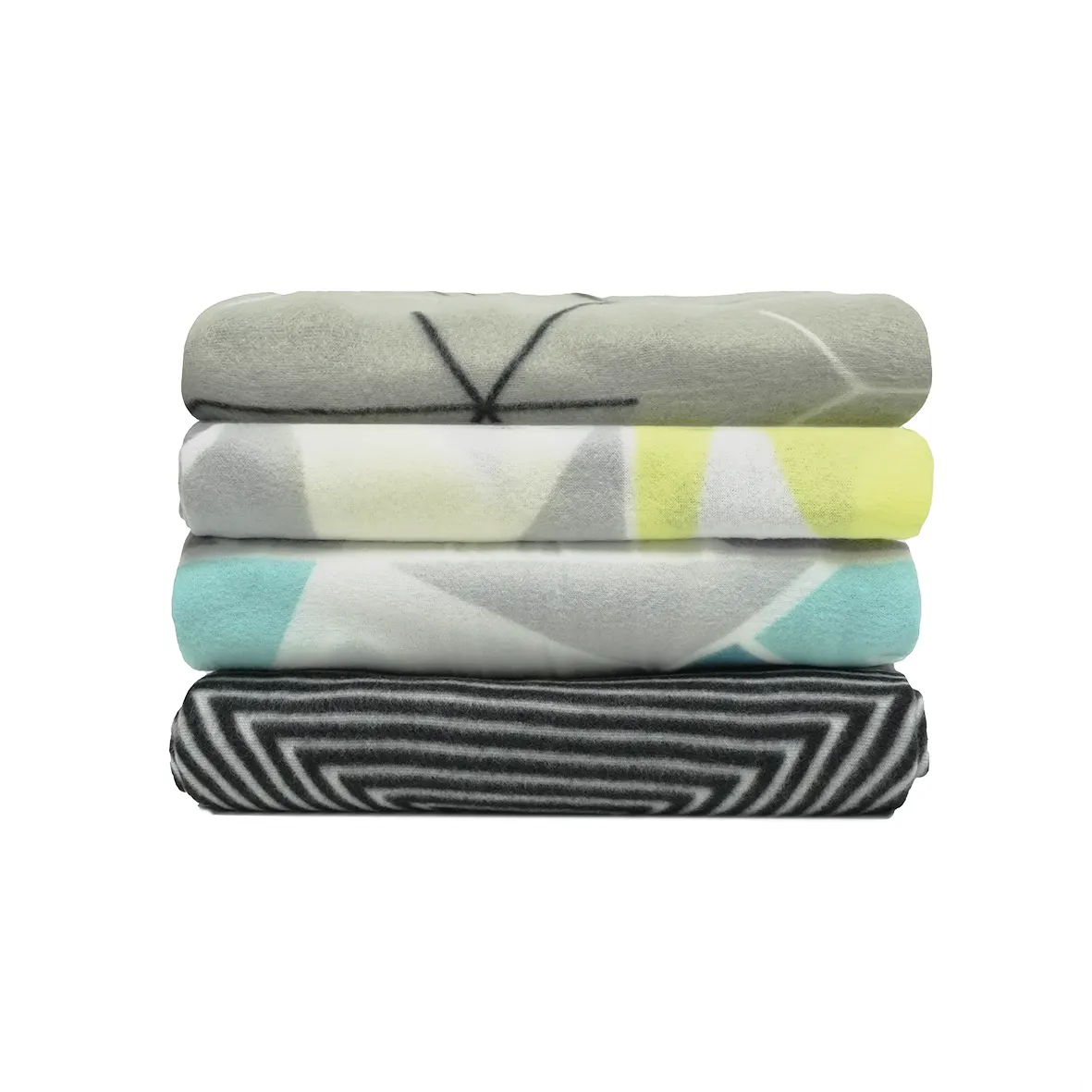 christmas elements embossing double layer blanket-4