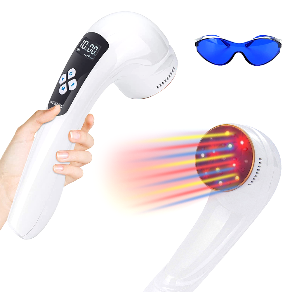Fade Chloasma/Acne + Tighten Skin: Red/Blue/Yellow Laser for Collagen Activation