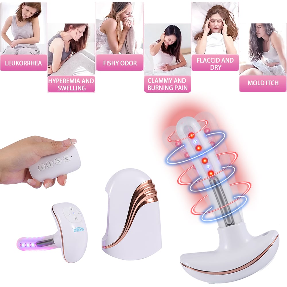 Postpartum Vaginal Care  Kegel/Pelvic Floor Exercises + Cold Laser Blue Light for vaginal Rejuvenation