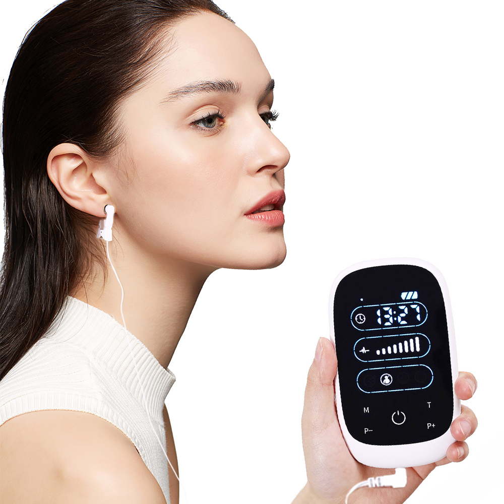 Electrode Stimulation CES Device Support Restful Sleep, Stress & Insomnia