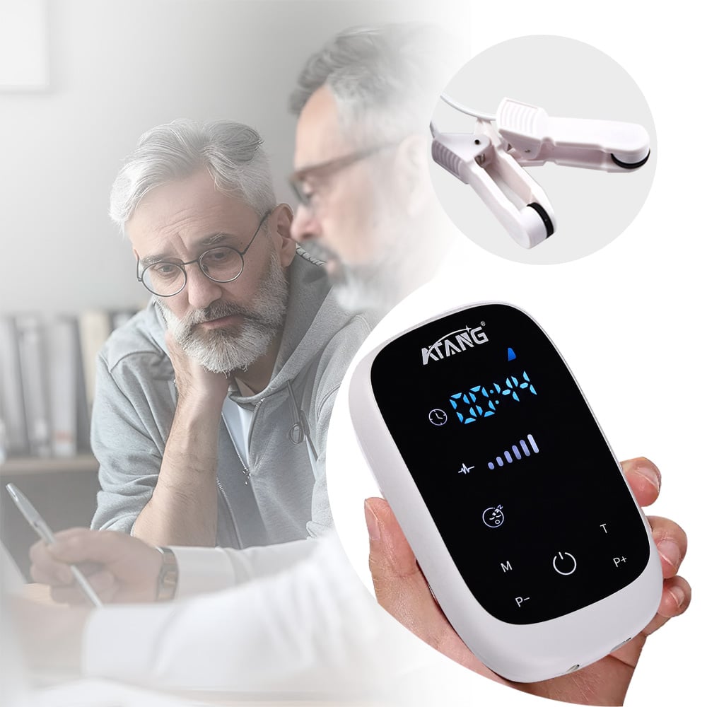 CES Therapy Device Electrode Stimulation Support for Insomnia, Stress & Restful Sleep
