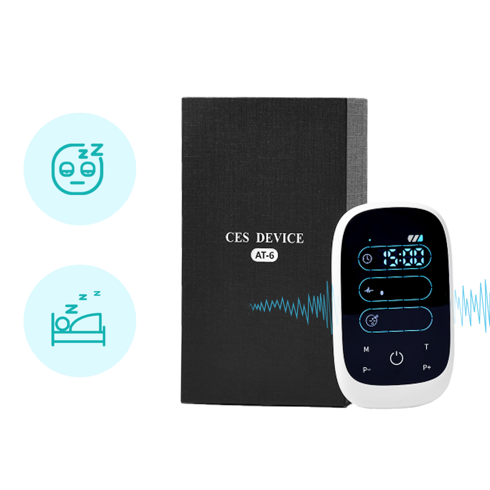 Restful Sleep & Relaxation CES Electrode Device Support Insomnia & Stress