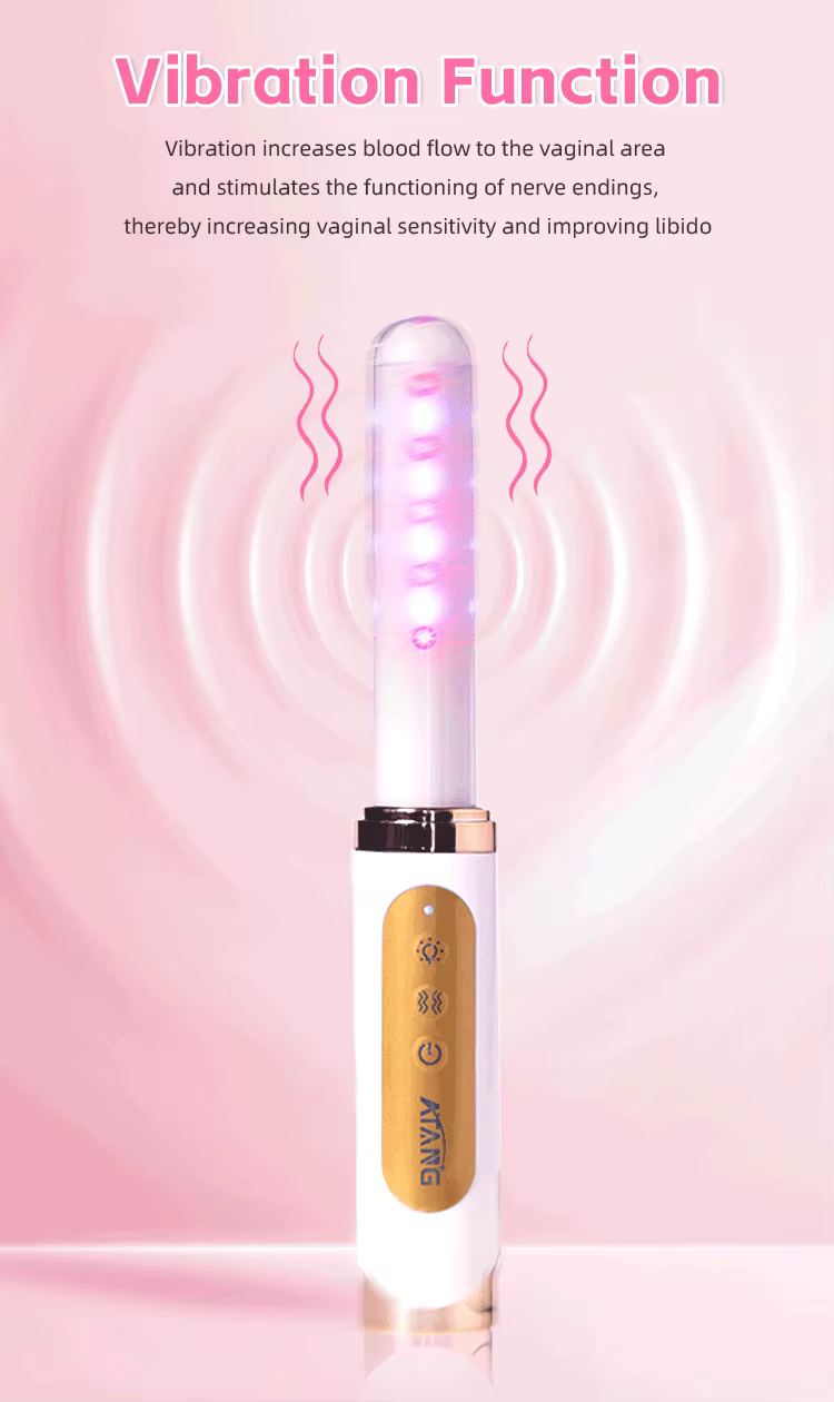 Gynecological Vaginal Tightening Laser Device for Cervical Erosion Pelvic Floor Exercises Urinary Incontinence Relief Yoni Wand manufacture