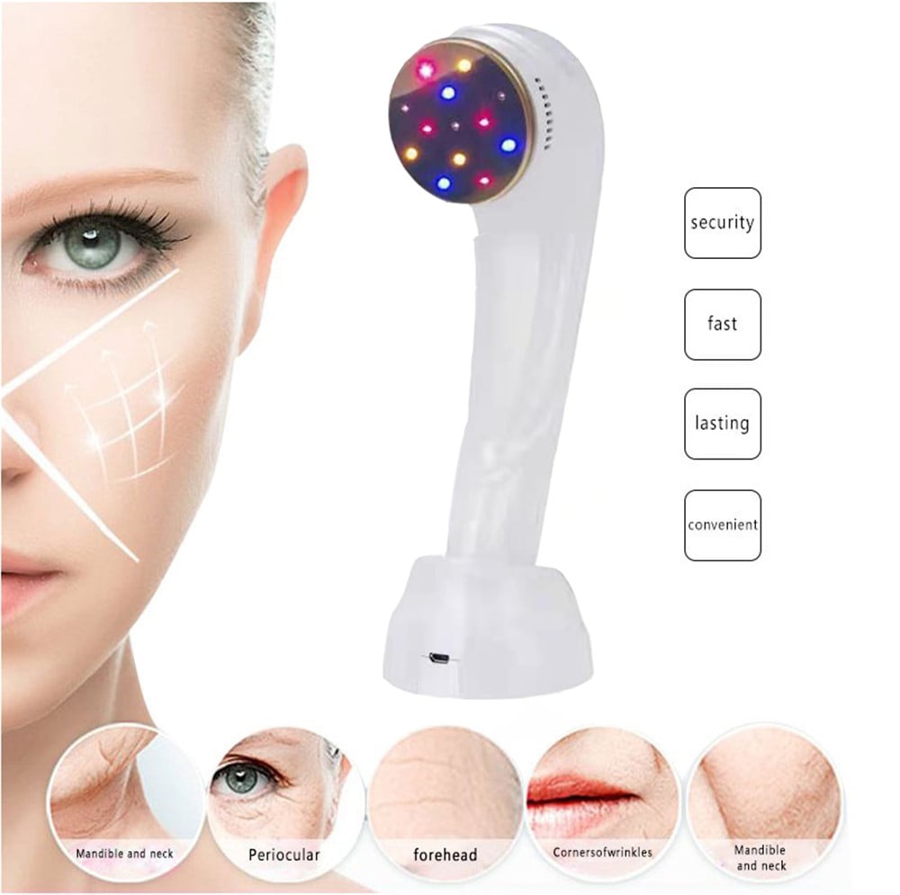 Fade Chloasma/Acne + Tighten Skin: Red/Blue/Yellow Laser for Collagen Activation