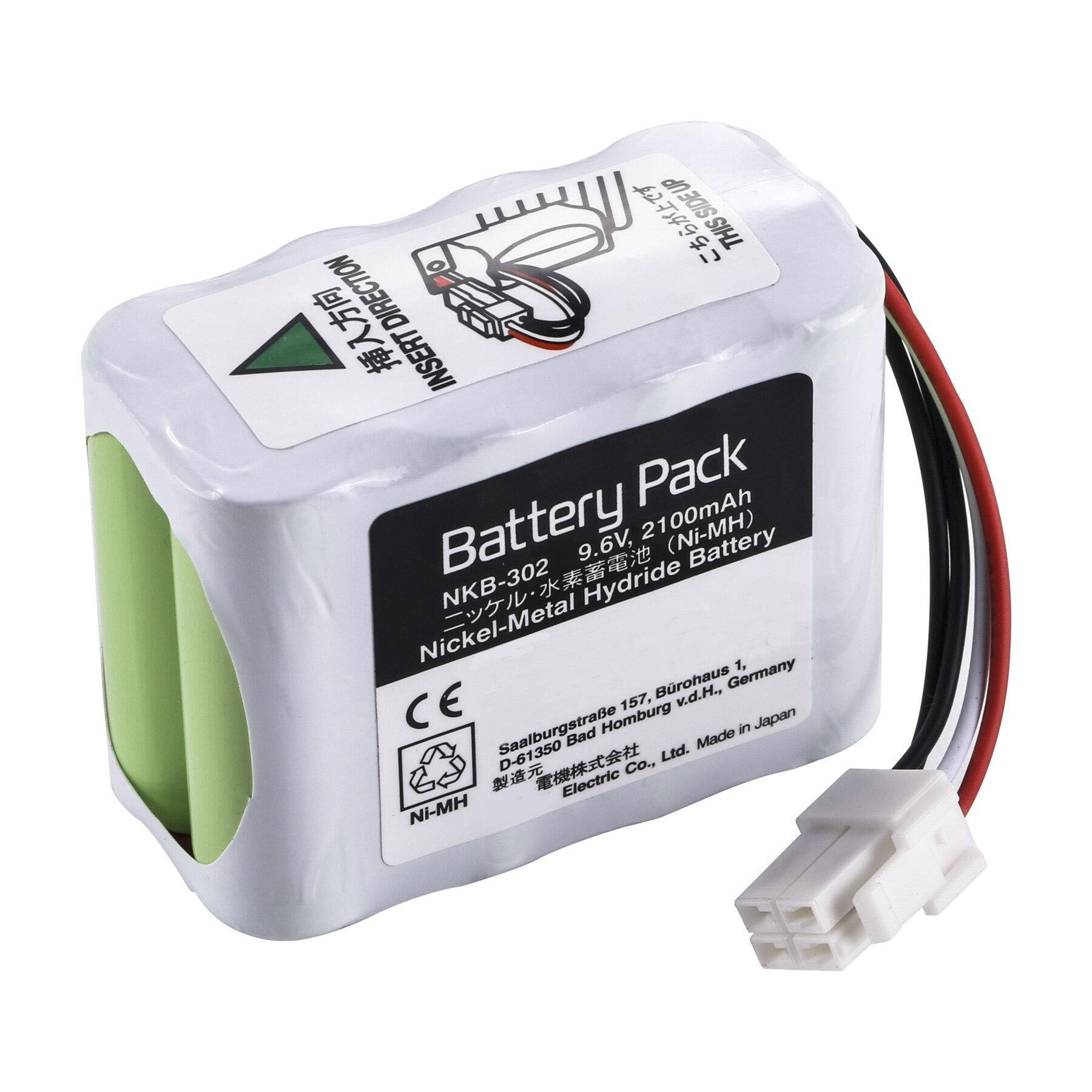9.6V 2100mAh Ni-MH NKB-302 X064 Medicínska batéria pre Nihon Kohden OPV-1500