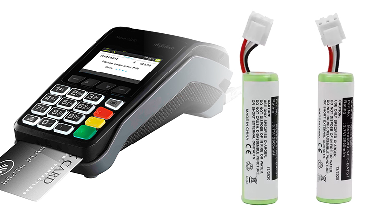 3.7V 2200mAh 2250mAh Move2500 Move 3500 Move5000 Ingenico Payment Battery for Pos Machine