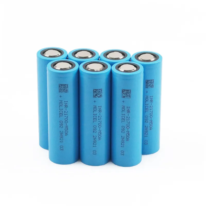 3.7V 5000mAh 21700 Cylindrical Battery INR21700-M50A