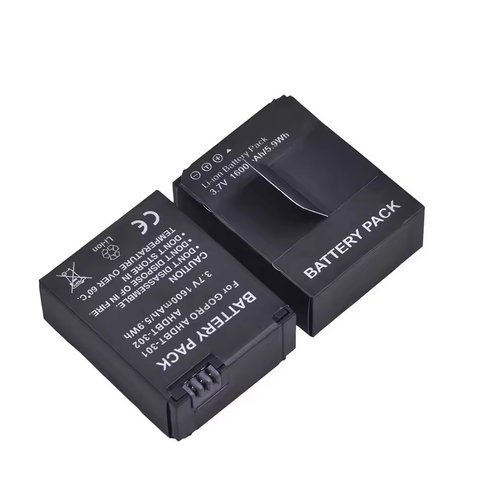 Camera Battery 3.7V 900mAh Replacement Camera battery for Gopro Hero 3 AHDBT-201 AHDBT-301 302