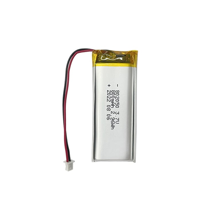 3.7v 800mAh 802050 Li-Polymer Lipo lithium polymer battery