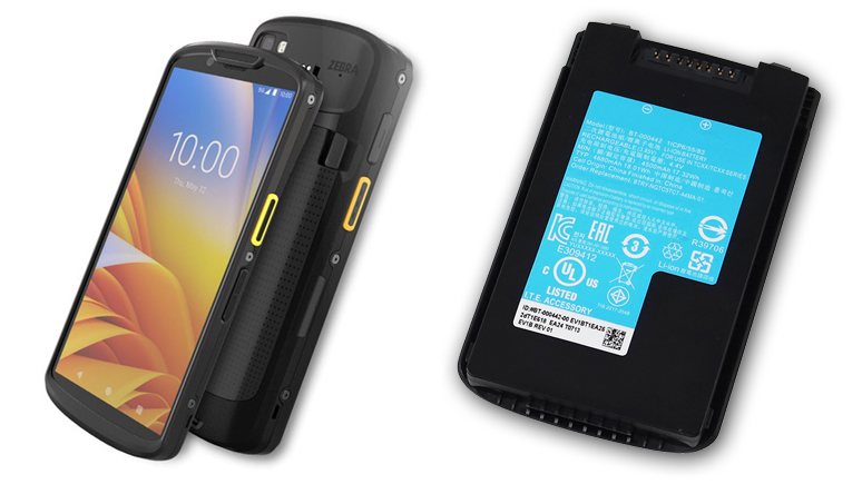 3.85V 4680mAh Li-ion Rechargeable BT-000442 Lithium Ion Barcode Scanner Battery for TC53 TC58 TC73