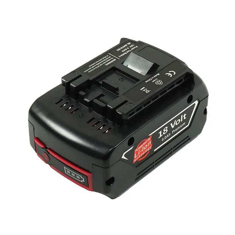 Litium-ion 18V 4Ah akumulátor BAT609 BAT618G pro nástroje Bosch BAT610G BAT619 BAT620 bez drátů