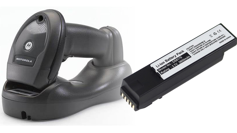 Li-ion 3.7V 2600mAh PDA DS8178 82-176890-01 Lithium Ion Replacement Barcode Scanner Battery for DS8100 DS8170
