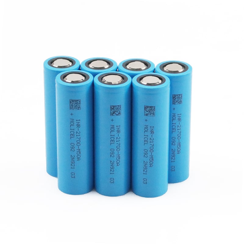3.7V 5000mAh 21700 Cylindrical Battery INR21700-M50A