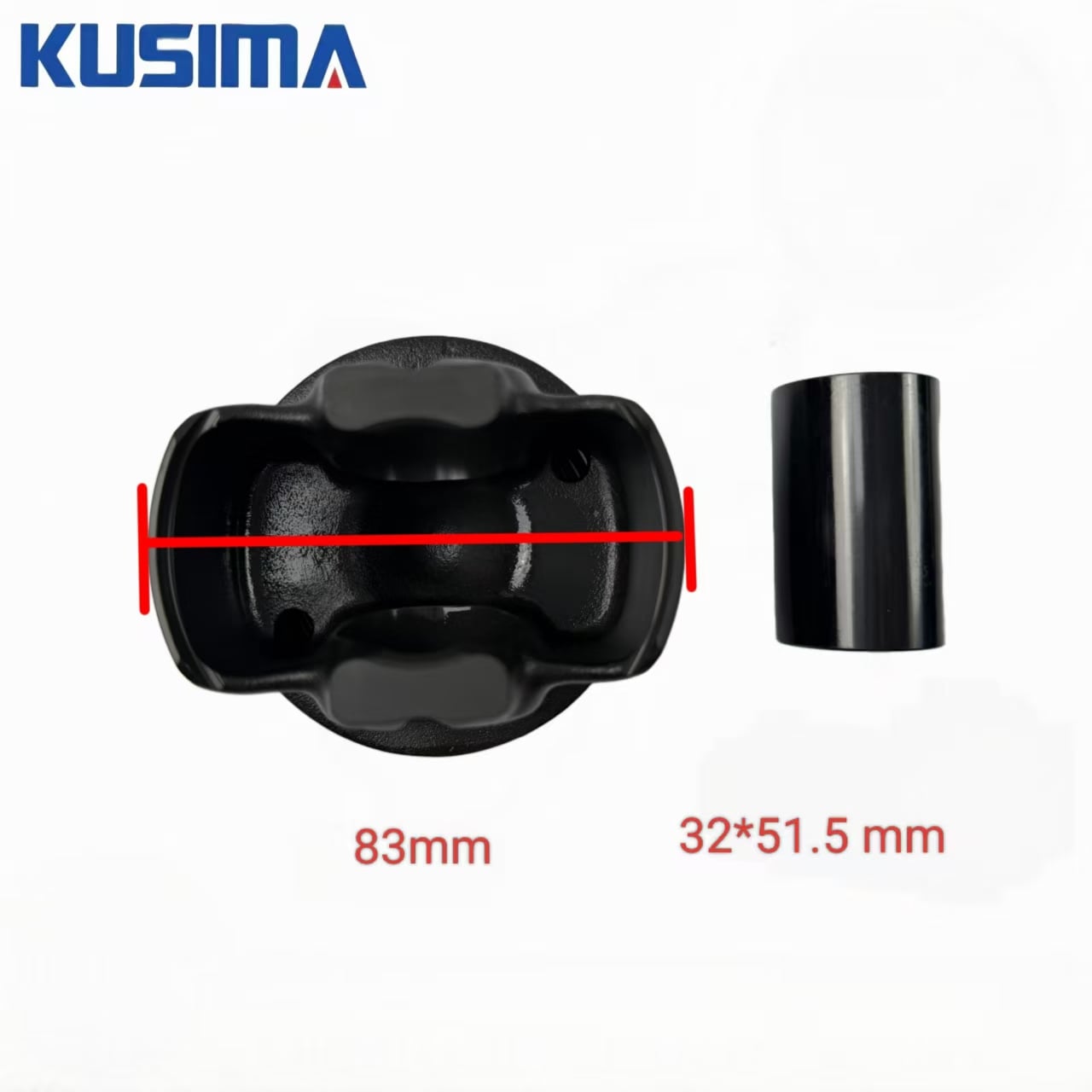 Factory Direct Forged Piston with Rings 83mm For Land Rover DT306 AJ300 AJ20D6 TDI L6 3.0T Diesel LR151671P