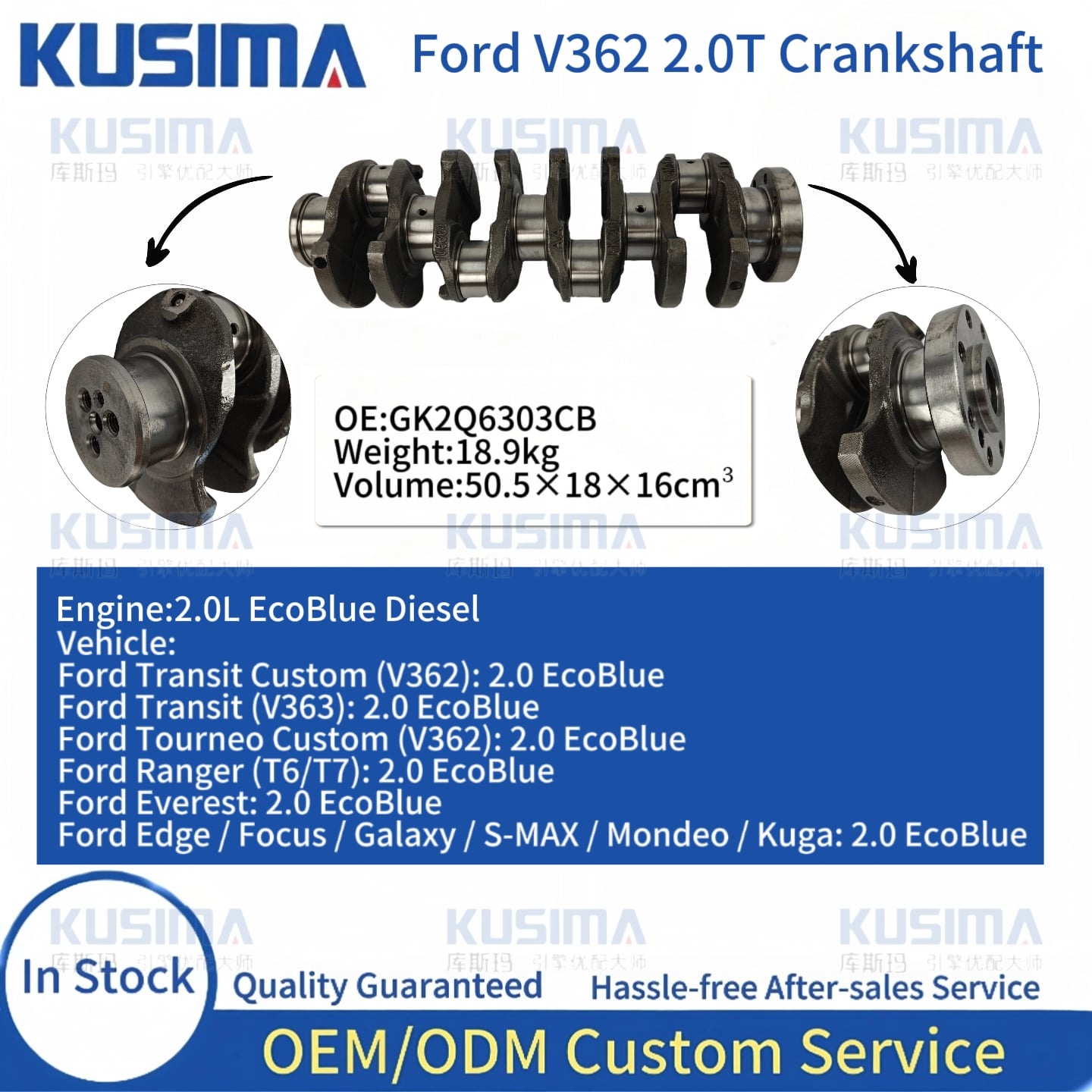 Komponenty vysokovýkonných motorů