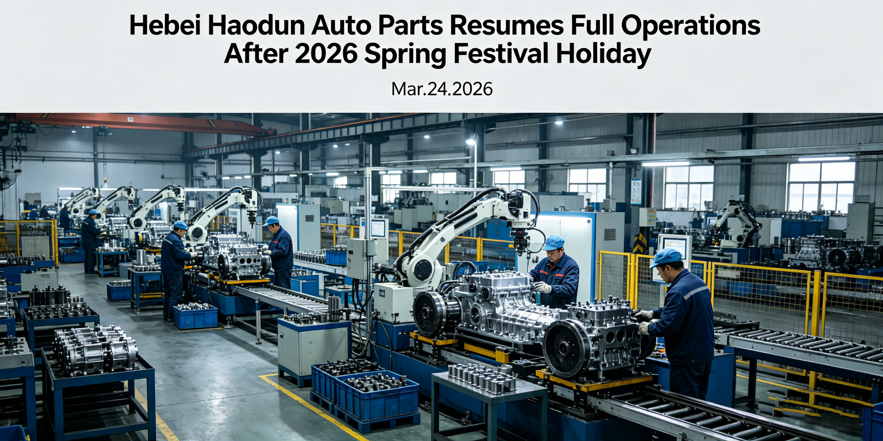 Hebei Haodun Auto Parts Resumes Full Operations After 2026 Spring Festival Holiday