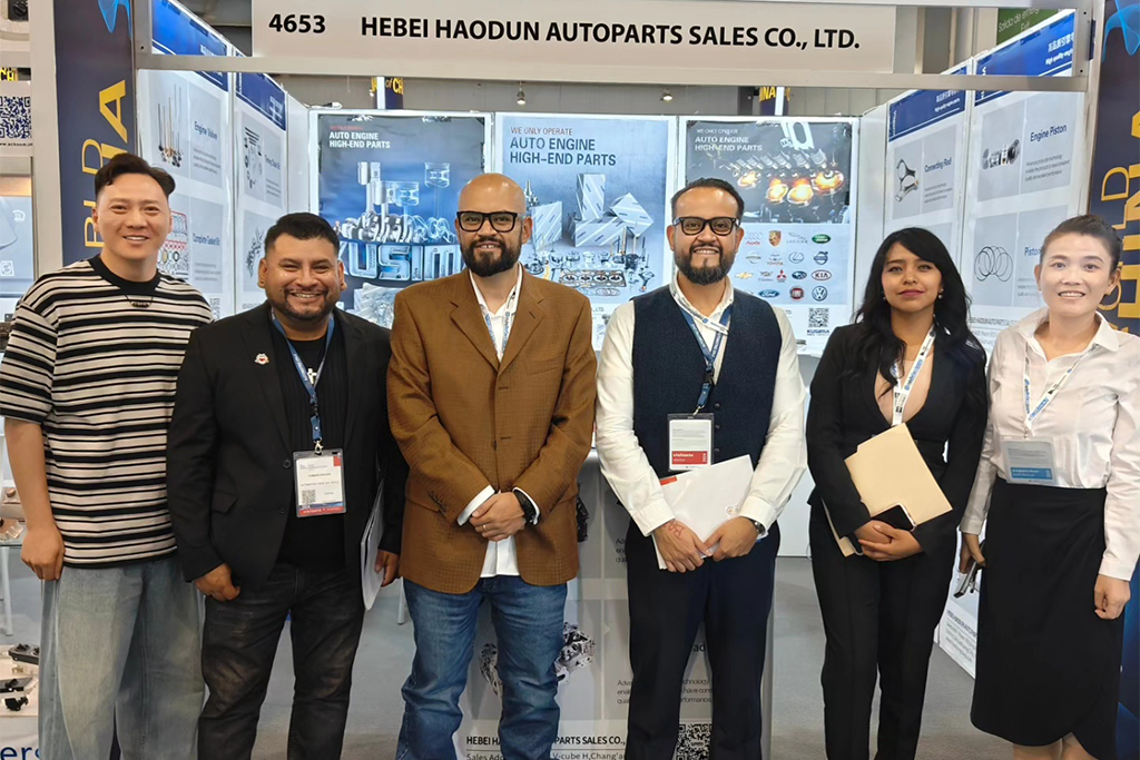 Hebei Haodun Auto Parts Sales Co., Ltd. Debuts at INA PAACE Automechanika Mexico 2025, Expanding Latin American Market with Full Engine Parts Strength