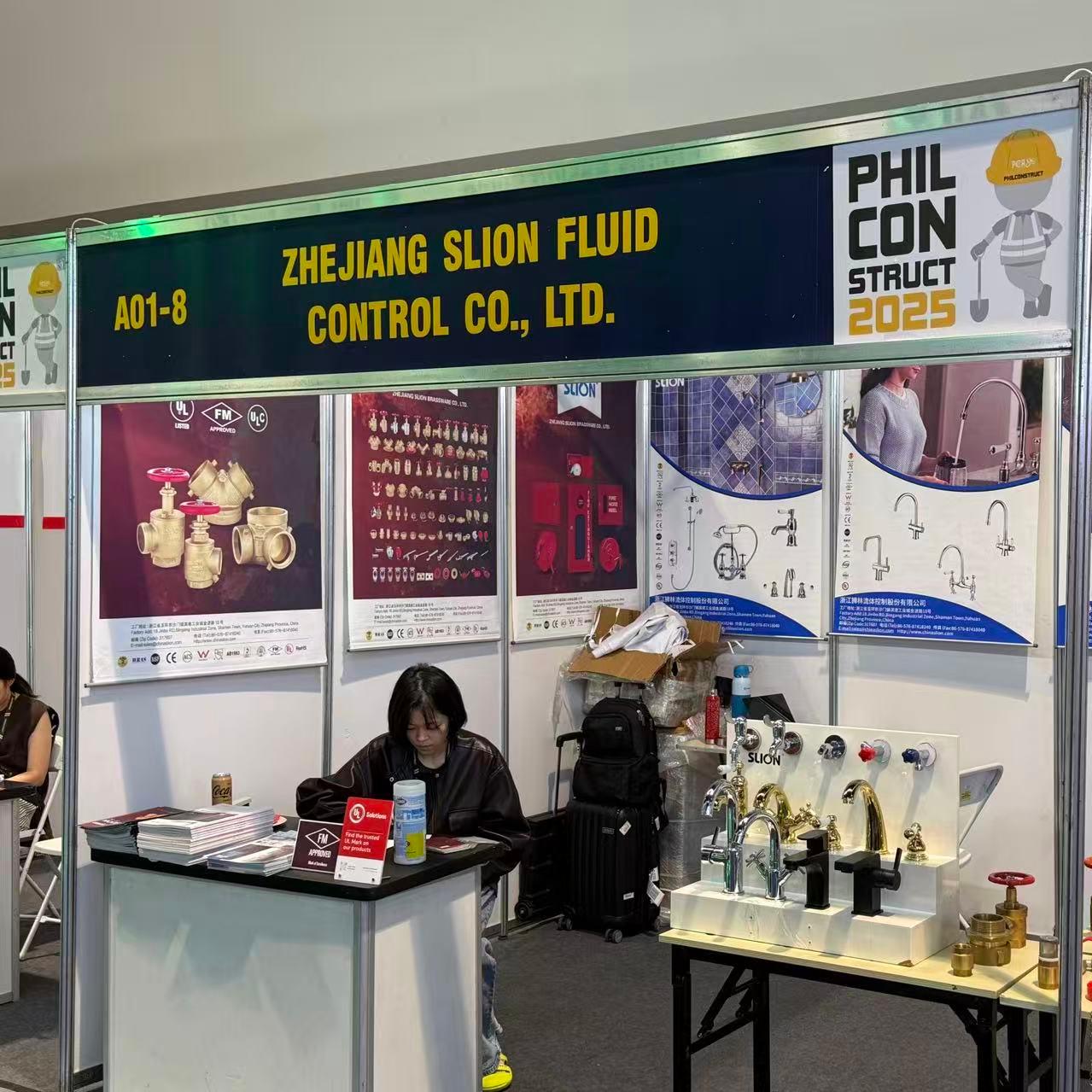 Slion Showcases Lead-Free Faucets and Valves at PHILCONSTRUCTION 2025 in Manila