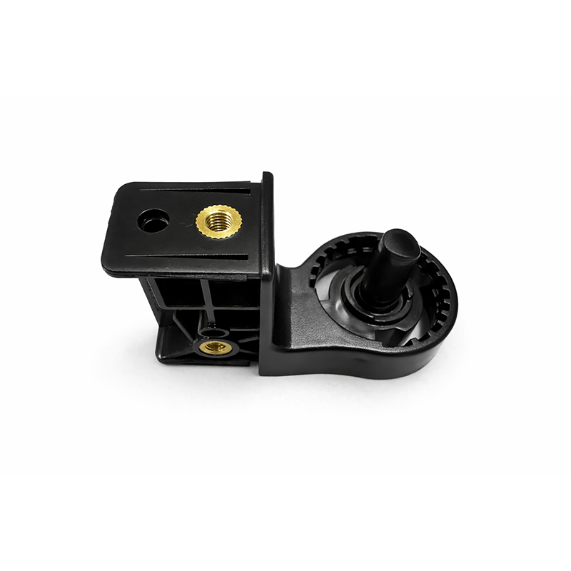 Custom ABS Injection Molded Plastic Mounting Bracket with Insert