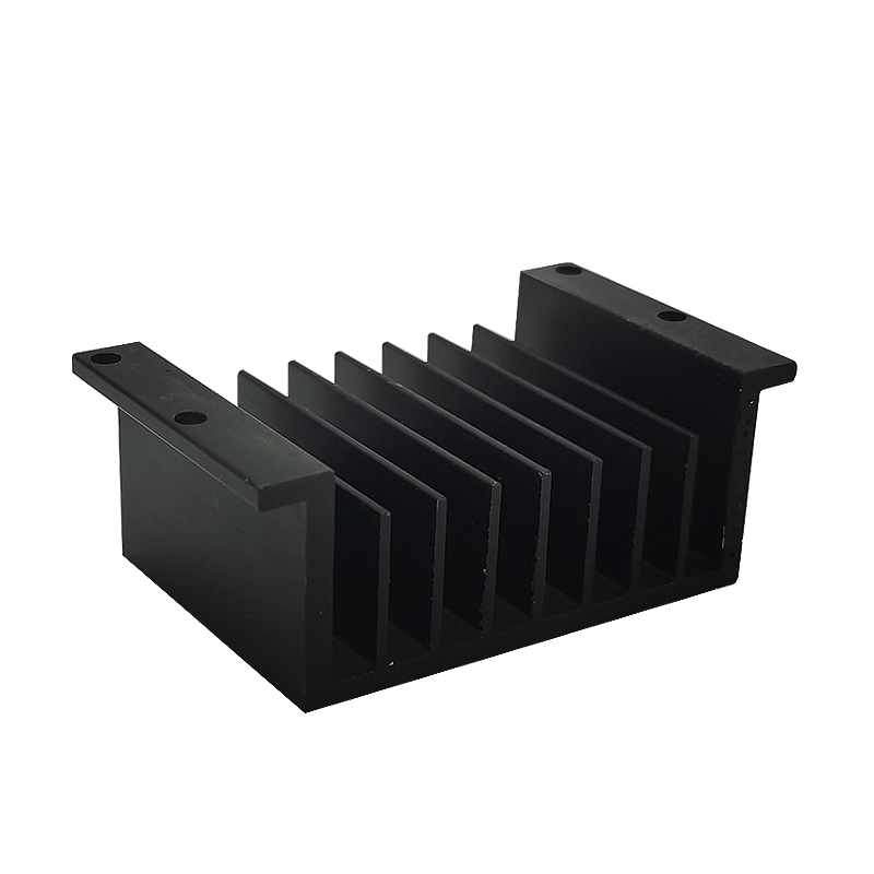 Aluminum Heatsink Profile Custom Extruded Aluminum Heat Sink with Anodizing Finishing