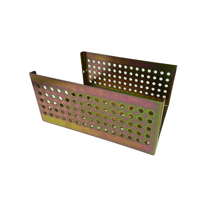 OEM Sheet Metal Fabrication Service Steel Sheet Metal Stamping Parts with Yellow Zinc Finshing