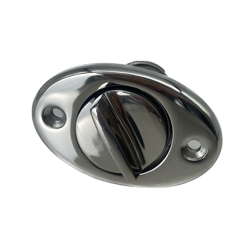 Custom Metal Marine Parts Stainless Steel Casting Lock Lift Handle Polishing Finishing