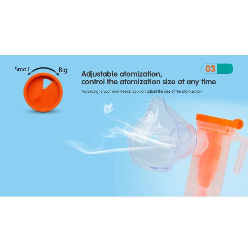 Cute Elephant Inhalers Asthma Nebulizador Portatill Piston Compressor Nebulizer for Children
