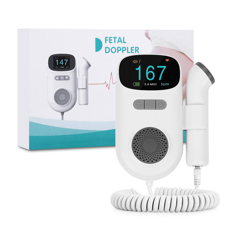 Digital Fetal Doppler Clinical Natural Fetal Doppler Baby Heartbeat Monitor (2).jpg