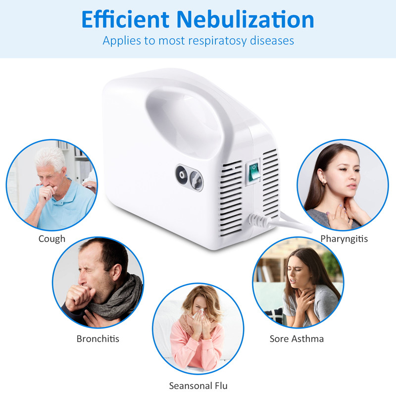 High Quality Custom Hot Sale Nebulizer Medical Machine Compressor Nebulizer for Hospital
