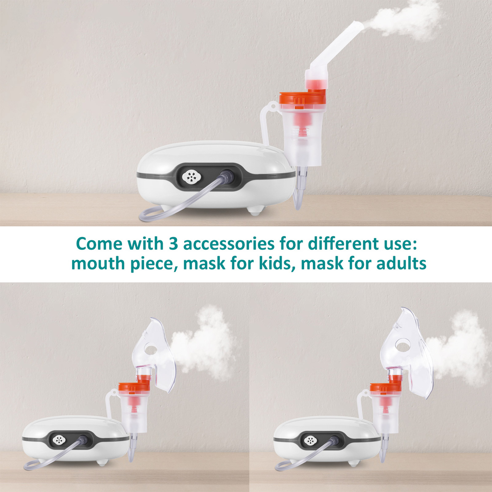 Fitconn New Arrival Handheld Nebulizers Portable Mini Medical DC Compressor Nebulize
