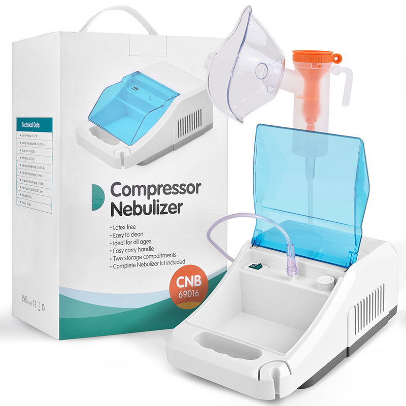 Nebulizer Supplier in China Inhaler Portable Professional Respiratory Therapy Portatil Piston Compressor Nebulizer
