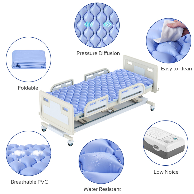 Wholesale Inflatable Bubble Anti Bedsore Decubitus Medical Alternating Pressure air Mattress for Hospital Bed5.jpg
