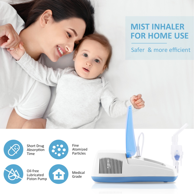 Hot Sale Adult Kids Inhaler Nebulizer Portable Medical Equipment Home Compressor Nebulizer
