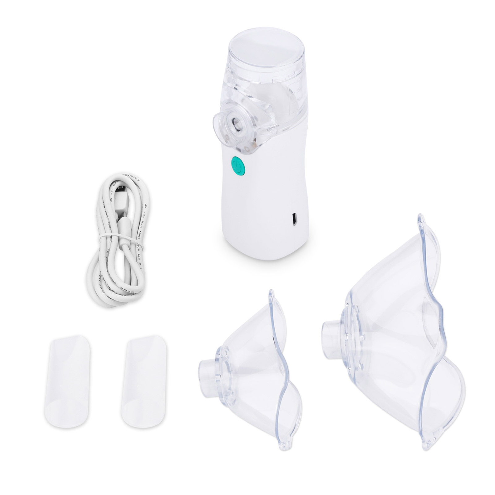 Experience Effortless Respiratory Care with Portable Mesh Nebulizer Featuring Silent Operation and Adjustable Airflow Levels
