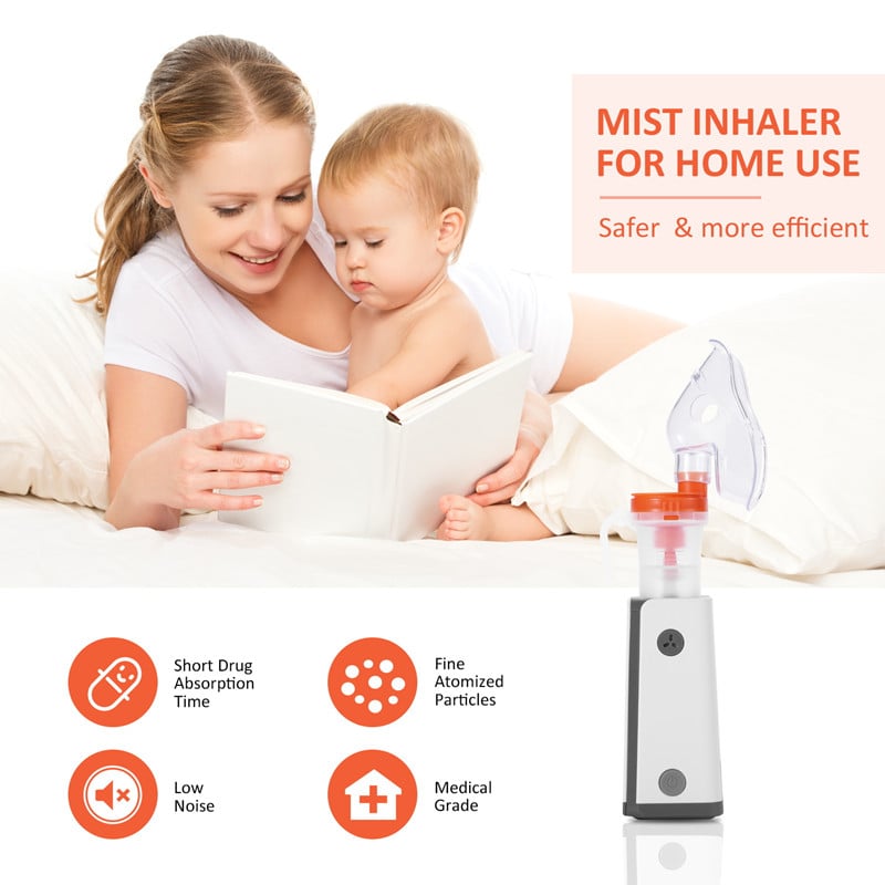 Hand-held DC Compressor Nebulizer CDC-100: Reliable Respiratory Therapy with Practical Portability