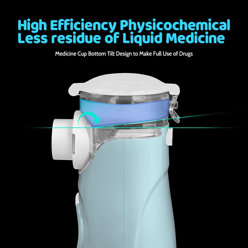 Recently Launched Popular Nebulizes Machine Smart Quite Portable Medical Nebulizer With Digital Monitor
