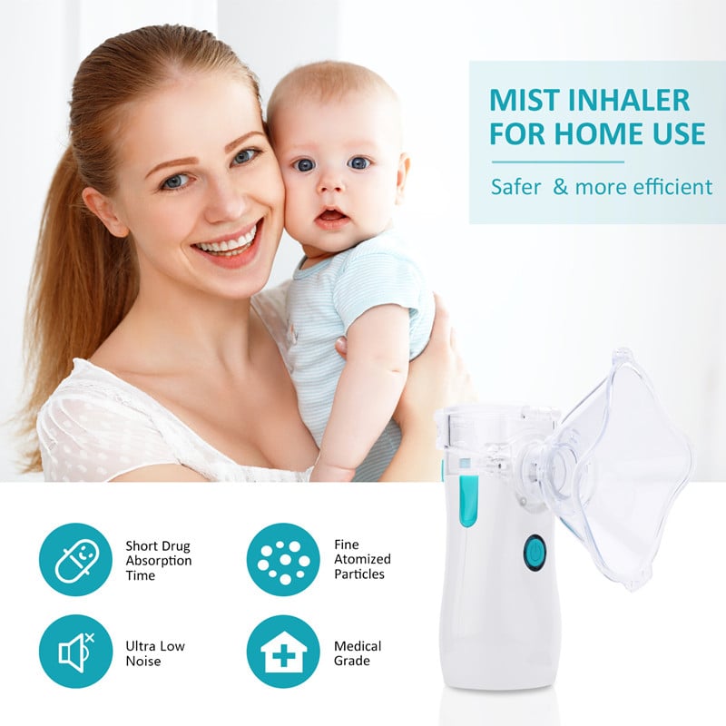 Portable Mesh Nebulizer for Respiratory Therapy — MY-130 Portable Solution