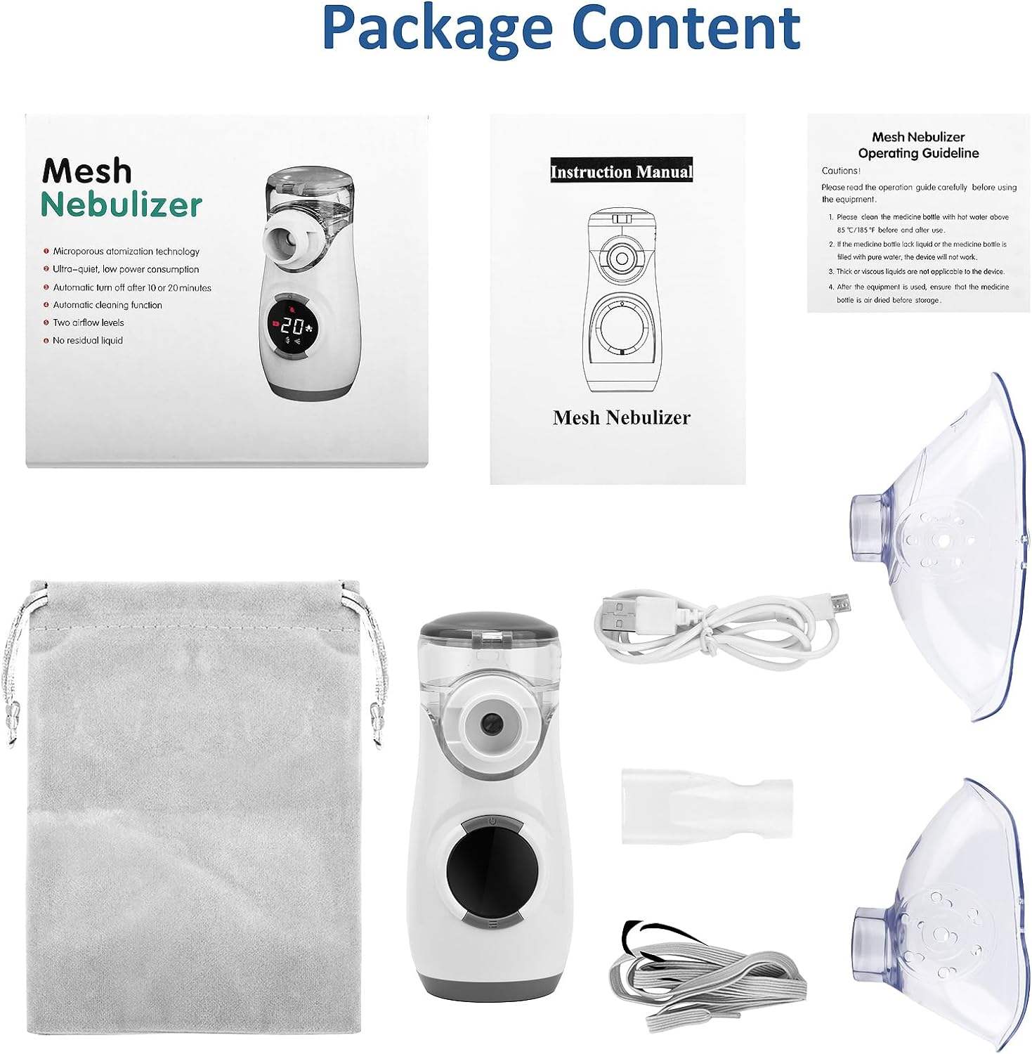 Fitconn Kids Adults Asthma Digital Display Portable Ultrasonic Mesh Nebulizer Household Nebulizador Machine Inhaler Kit (2).jpg
