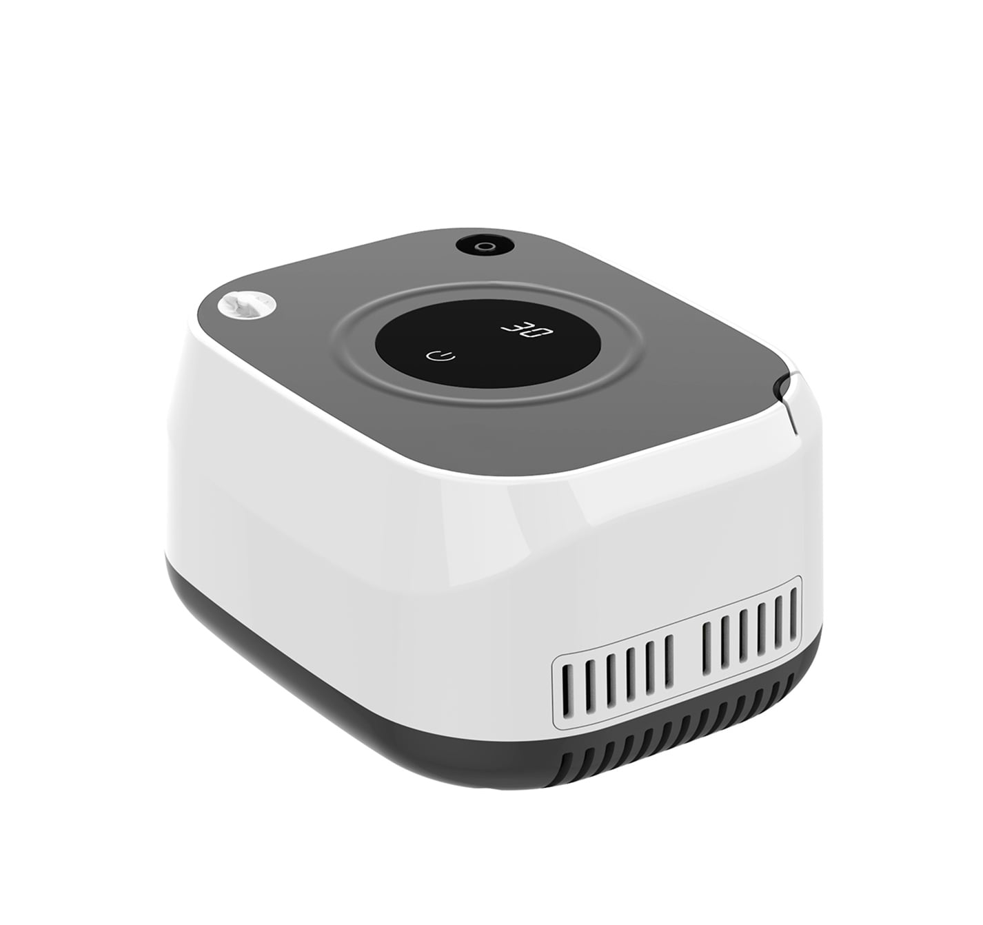 子供・大人用家庭用吸入器。残留量が少なく、医療用グレードのコンプレッサネブライザ。エアロゾル疾患（例：喘息）治療用