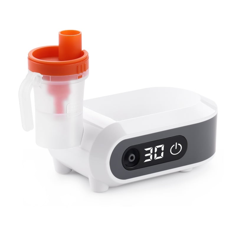 Manufacturer for Electric Portable Digital Display DC Compressor Nebulizer Asthma Inhaler Kit 8ml Capacity for Commercial