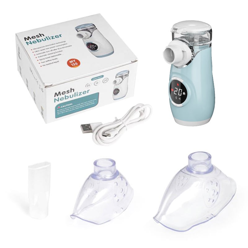 Recently Launched Popular Nebulizes Machine Smart Quite Portable Medical Nebulizer With Digital Monitor

