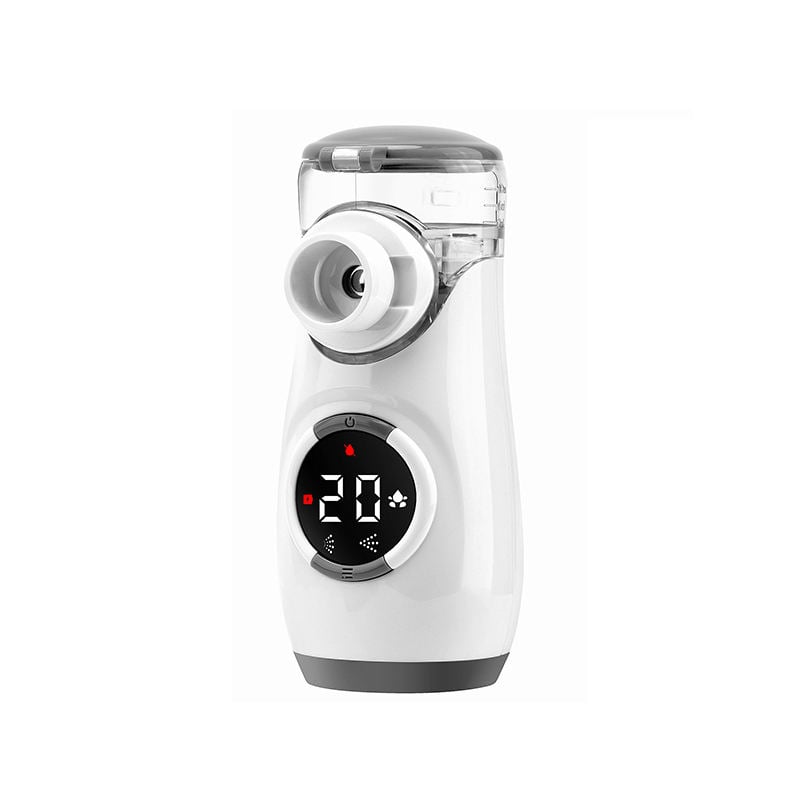 Fitconn Kids Adults Asthma Digital Display Portable Ultrasonic Mesh Nebulizer Household Nebulizador Machine Inhaler Kit   