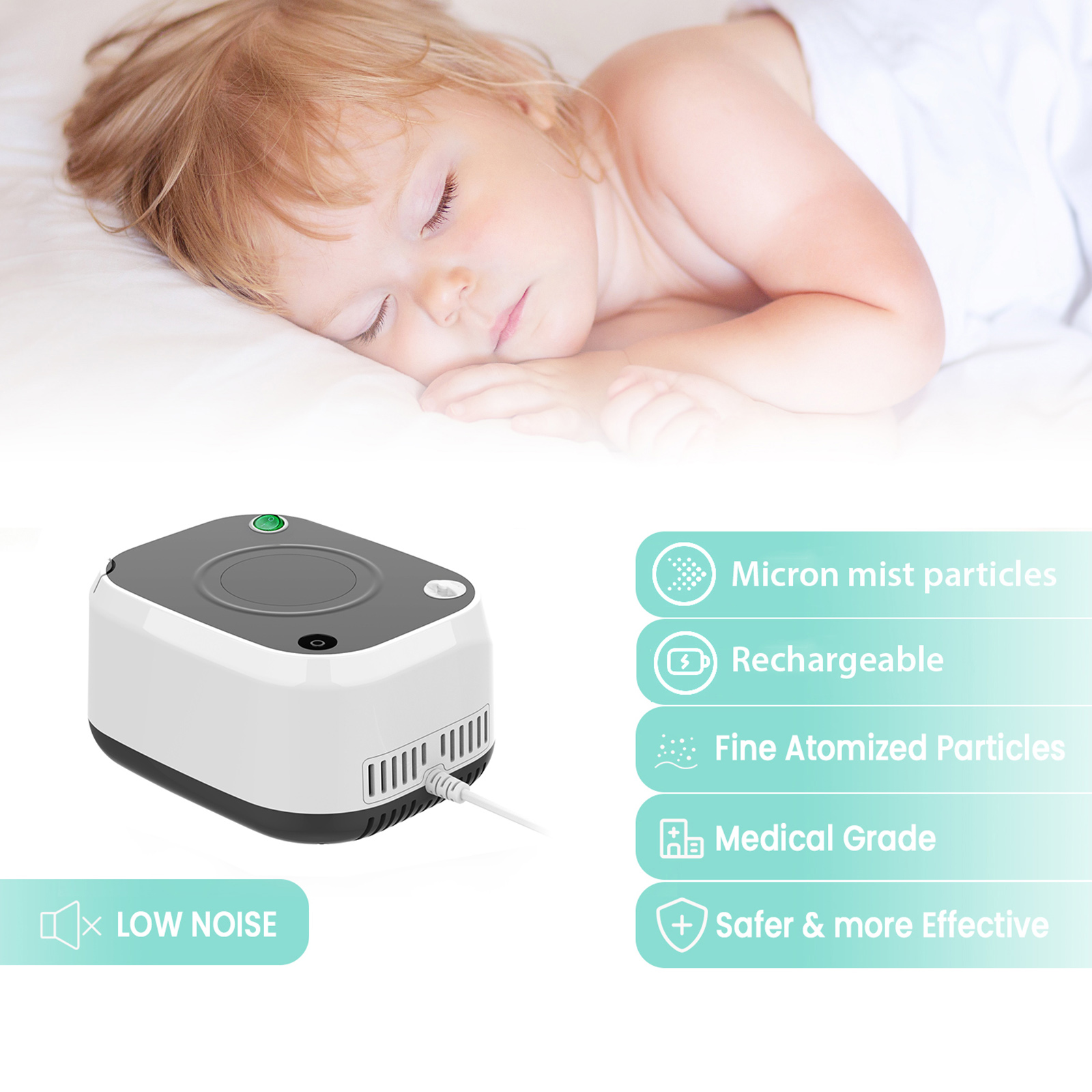 New Design Hospital Clinic for Cough Rhinitis Jet Nebulizador Portable Inhaler Low Noise Piston Compressor Nebulizer6.jpg