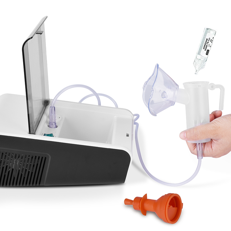 MDR CE Certified Nebulizers Inhaler Portable Medical High Flow Compressor Nebulizer for Adults and Kids
